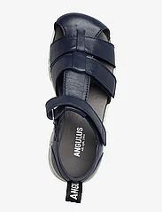 ANGULUS - Sandals - flat - closed toe -  - gode sommertilbud - 2585 navy - 3