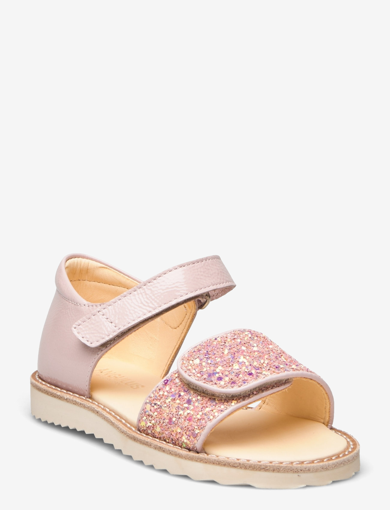 ANGULUS - Sandals - flat - birthday gifts - 2704/2750 pale rose/rose glitt - 0