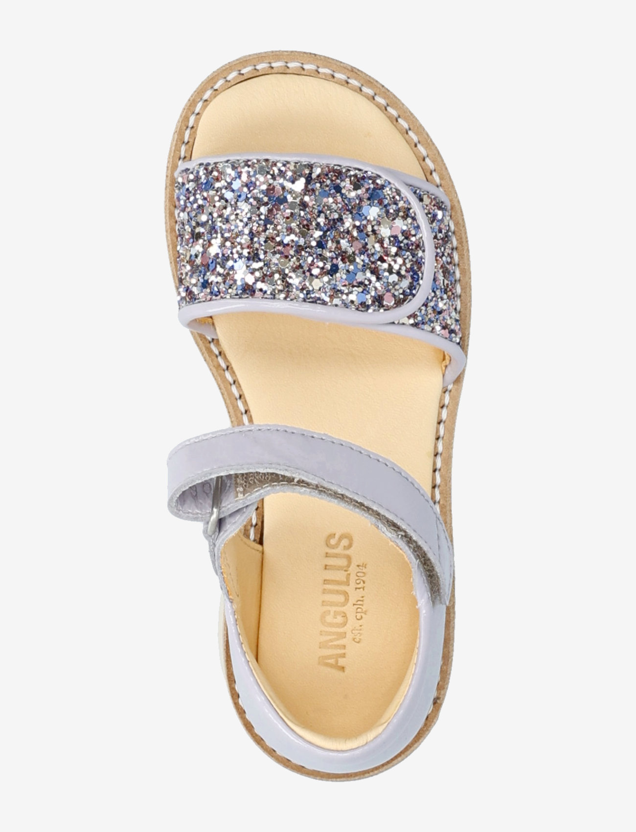 ANGULUS - Sandals - flat - barn - 3287/3296 lilac/pastel multi g - 3
