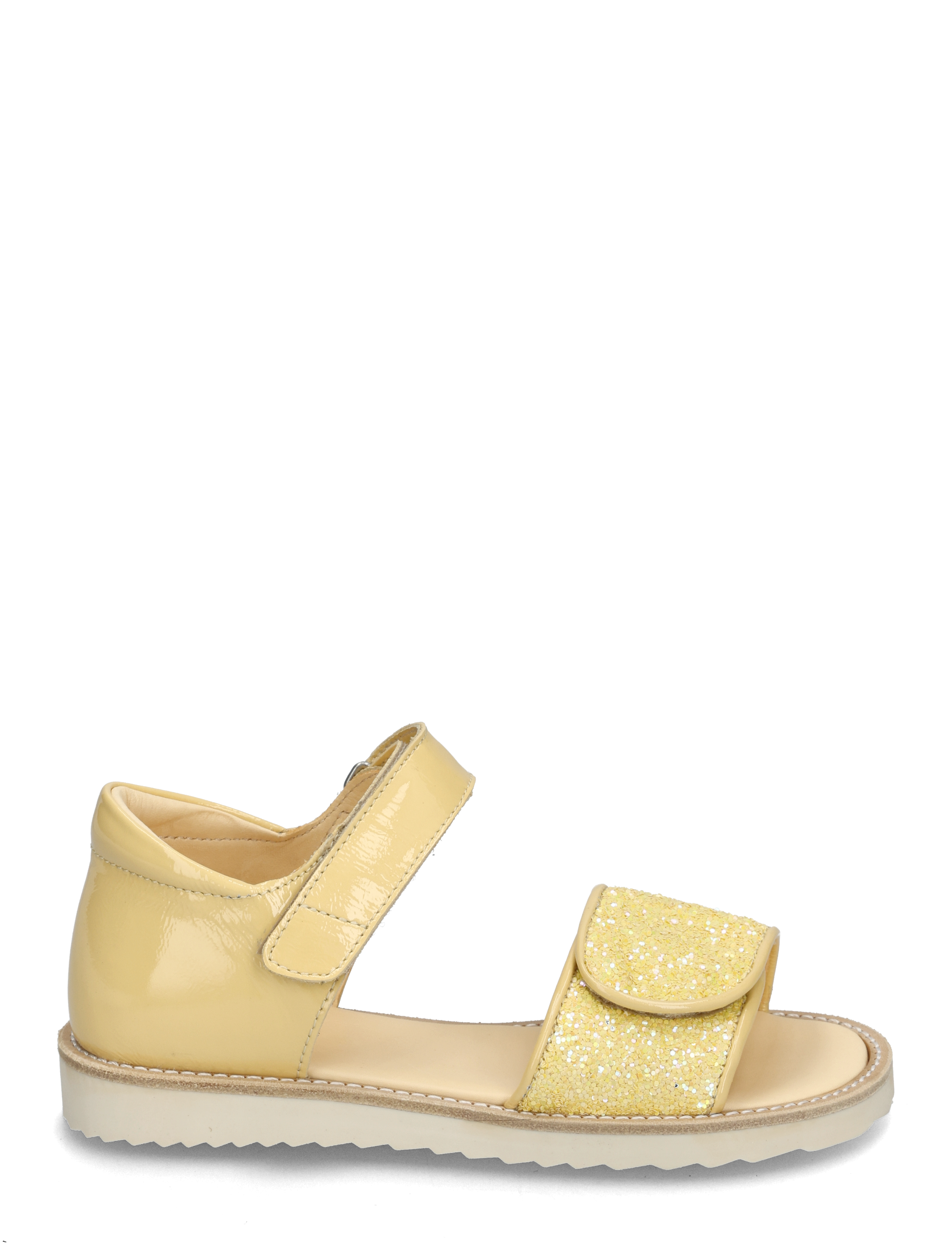 ANGULUS - Sandals - flat - sandaler - 2706/2825 mellow yellow/pineap - 1
