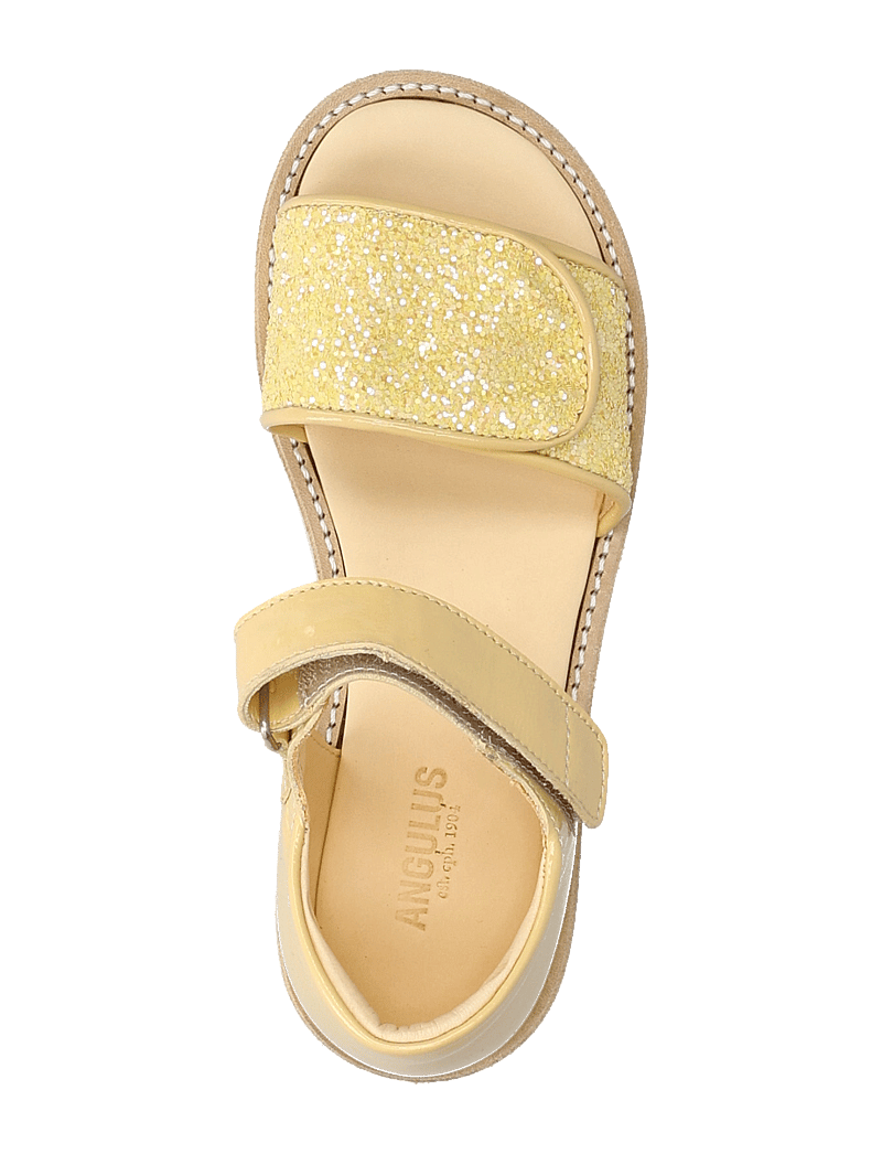 ANGULUS - Sandals - flat - des sandales - 2706/2825 mellow yellow/pineap - 3