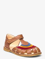 ANGULUS - Sandals - flat - closed toe - - sandals - 1789/1777/2738/2833 tan/red/su - 0