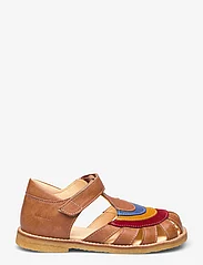 ANGULUS - Sandals - flat - closed toe - - sandals - 1789/1777/2738/2833 tan/red/su - 1