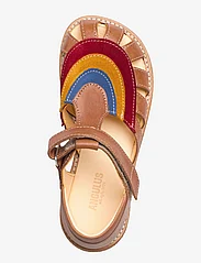 ANGULUS - Sandals - flat - closed toe - - sandals - 1789/1777/2738/2833 tan/red/su - 3
