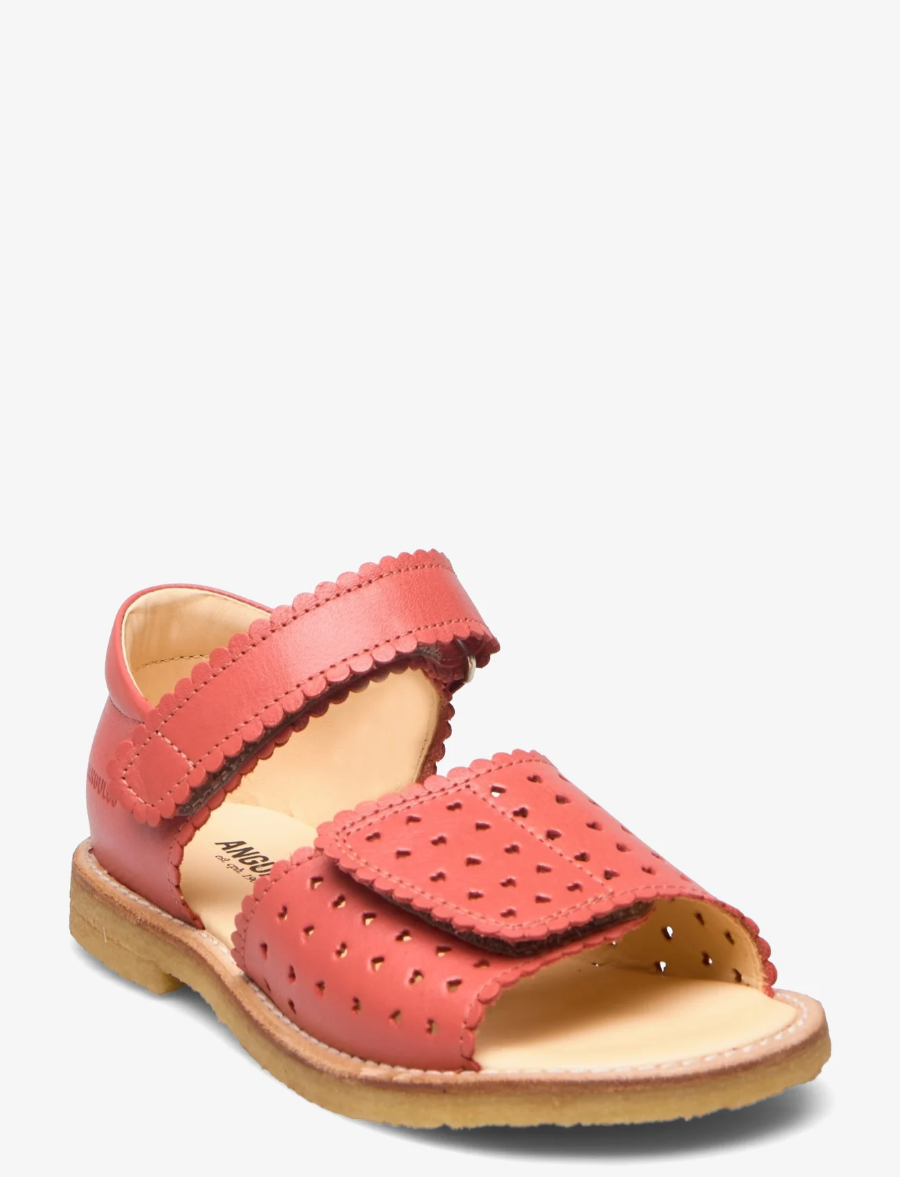 ANGULUS - Sandals - flat - open toe - clo - sommarfynd - 1591 coral - 0