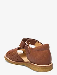 ANGULUS - Sandals - flat - open toe - clo - gode sommertilbud - 1789 tan - 2