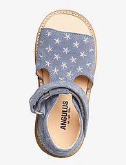 ANGULUS - Sandals - flat - open toe - clo - sommerkupp - 2242 light blue - 3