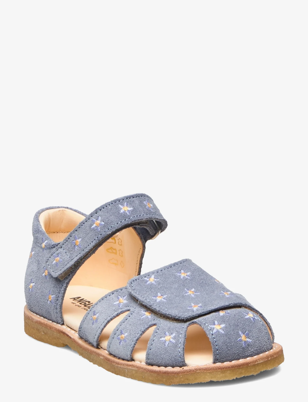 ANGULUS - Sandals - flat - closed toe -  - sommerschnäppchen - 2242 light blue - 0