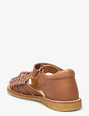 ANGULUS - Sandals - flat - closed toe - - sandaler - 1732/1708 almond/maple glitter - 2