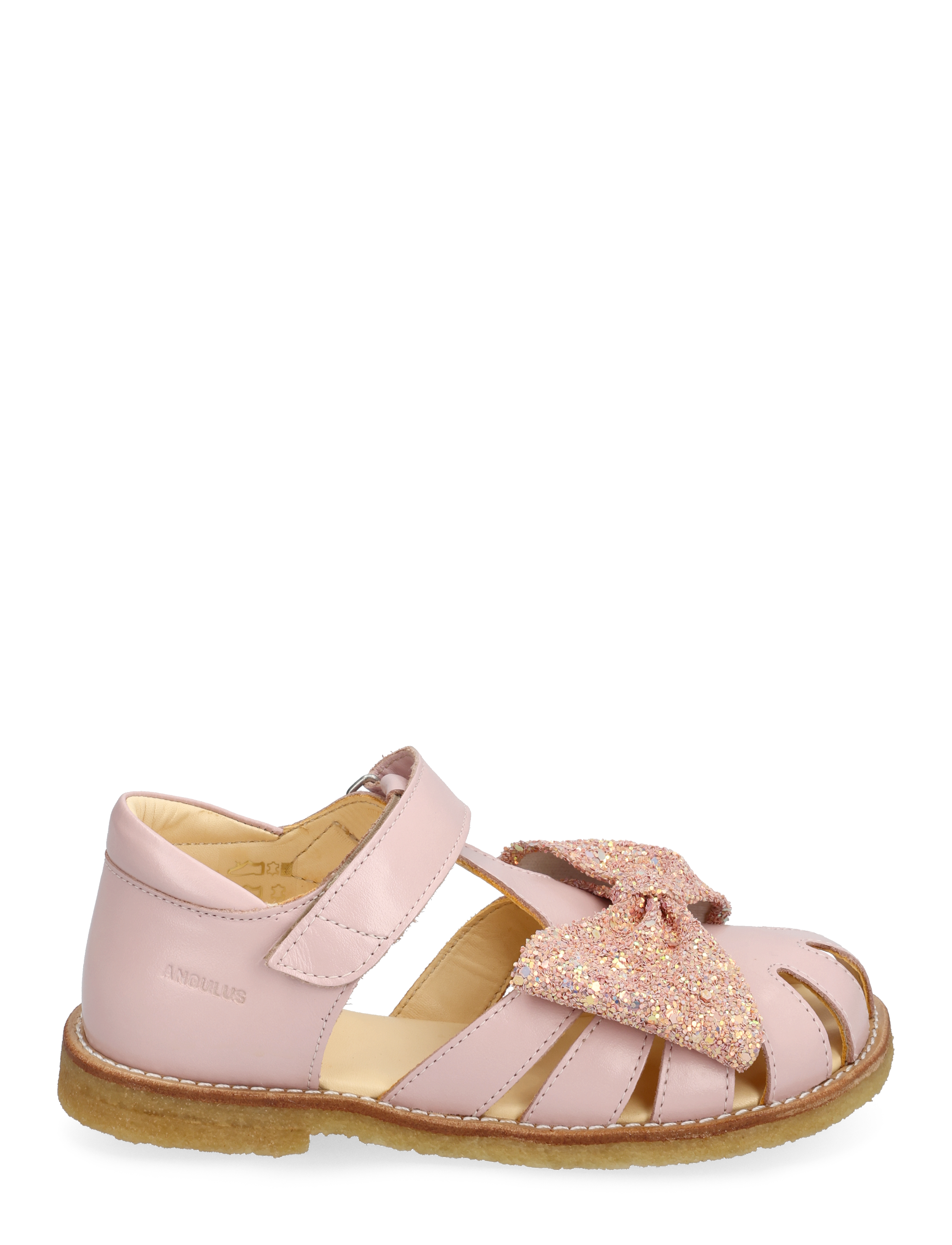 ANGULUS - Sandals - flat  - closed toe - kingad - 2711/2750 pale rose/rose glitt - 1