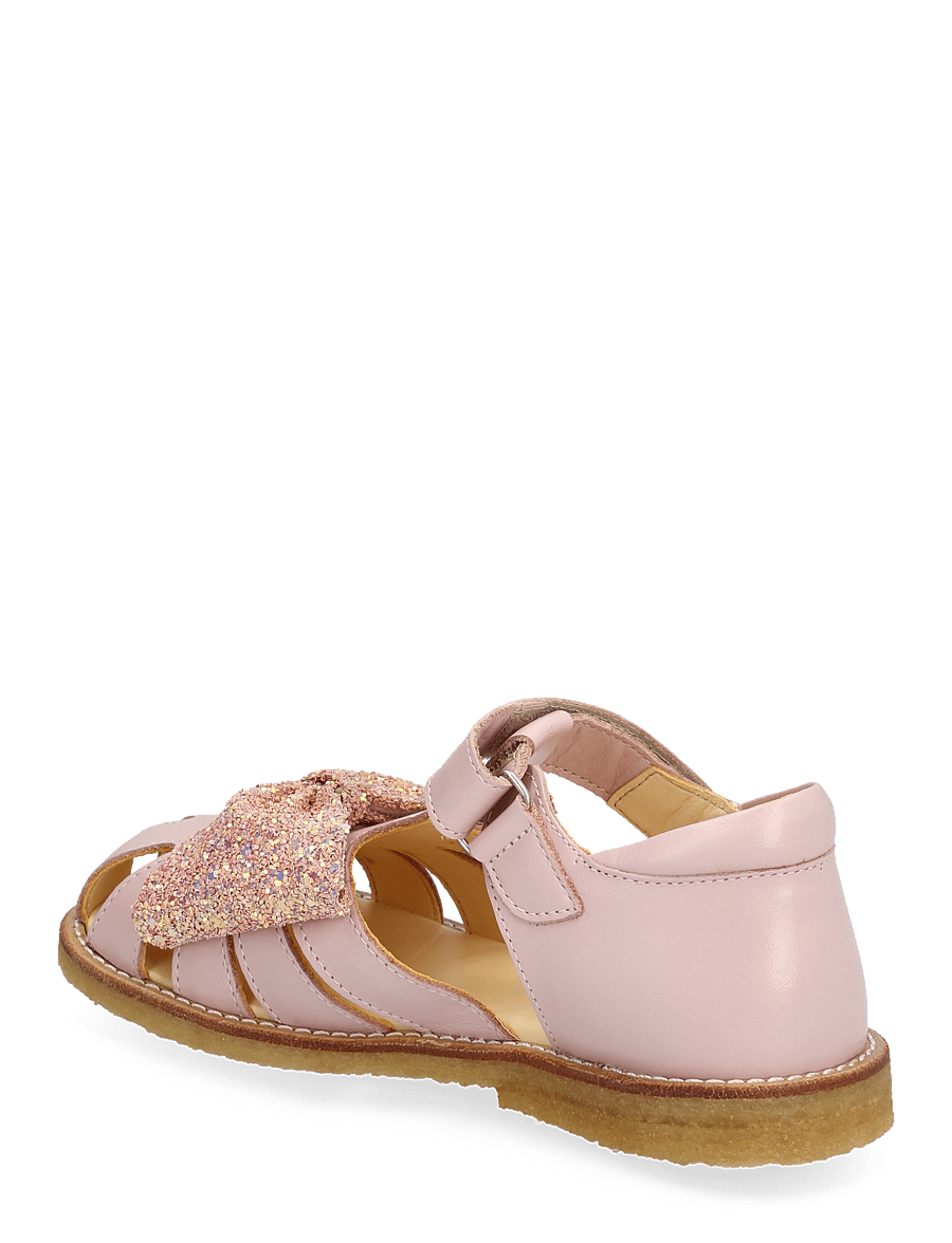 ANGULUS - Sandals - flat - closed toe - kingad - 2711/2750 pale rose/rose glitt - 2