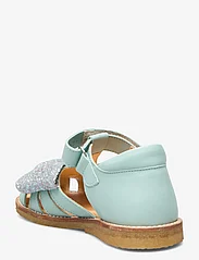 ANGULUS - Sandals - flat - closed toe - - sommerschnäppchen - 1583/2697 mint/mint glitter - 2