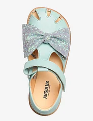 ANGULUS - Sandals - flat - closed toe - - vasaras piedāvājumi - 1583/2697 mint/mint glitter - 3