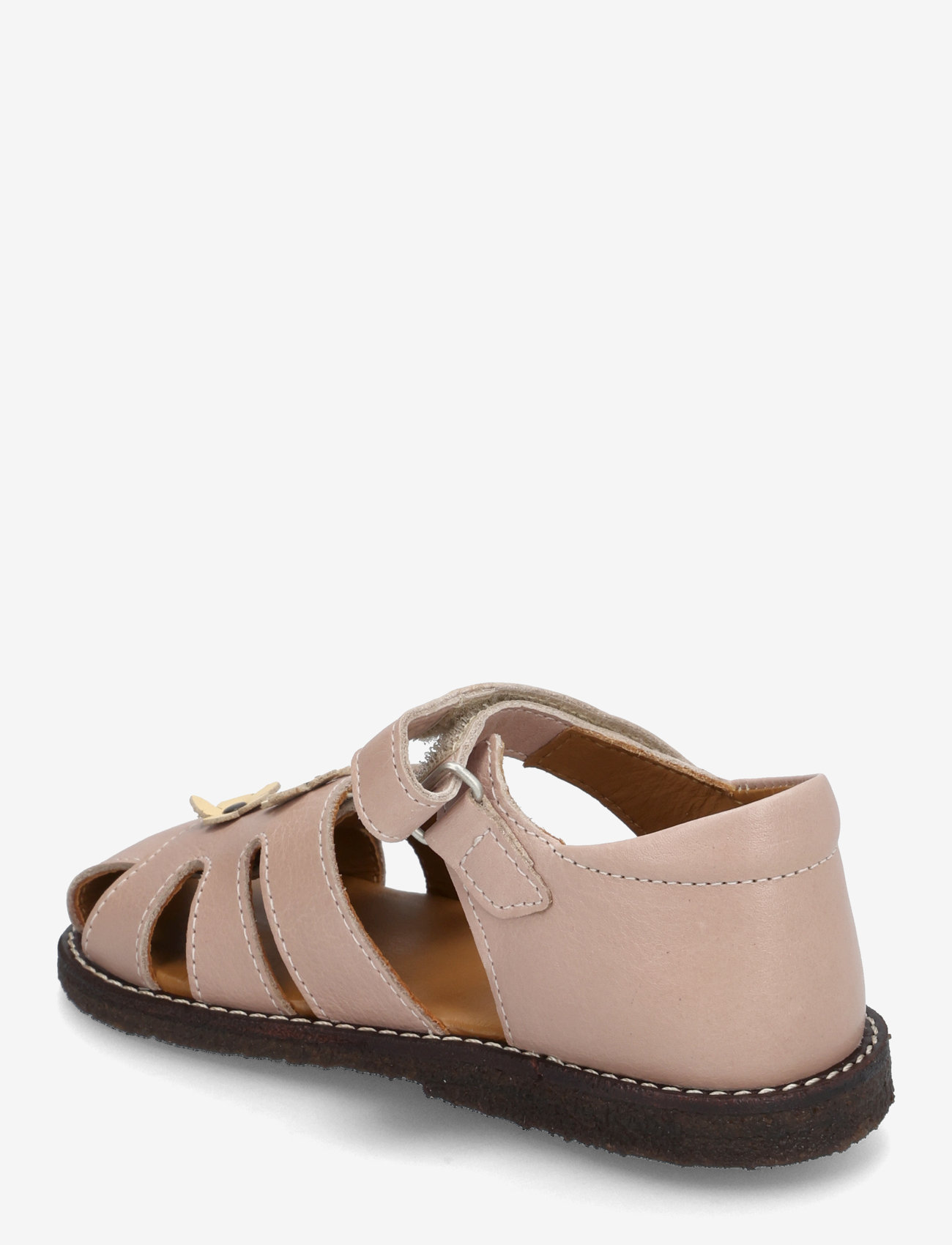 ANGULUS - Sandals - flat  - closed toe - birthday gifts - 3203/2713 rosebud/mellow yello - 2