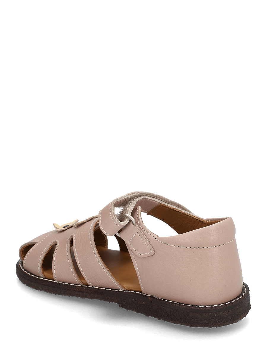 ANGULUS - Sandals - flat - closed toe - schuhe - 3203/2713 rosebud/mellow yello - 2