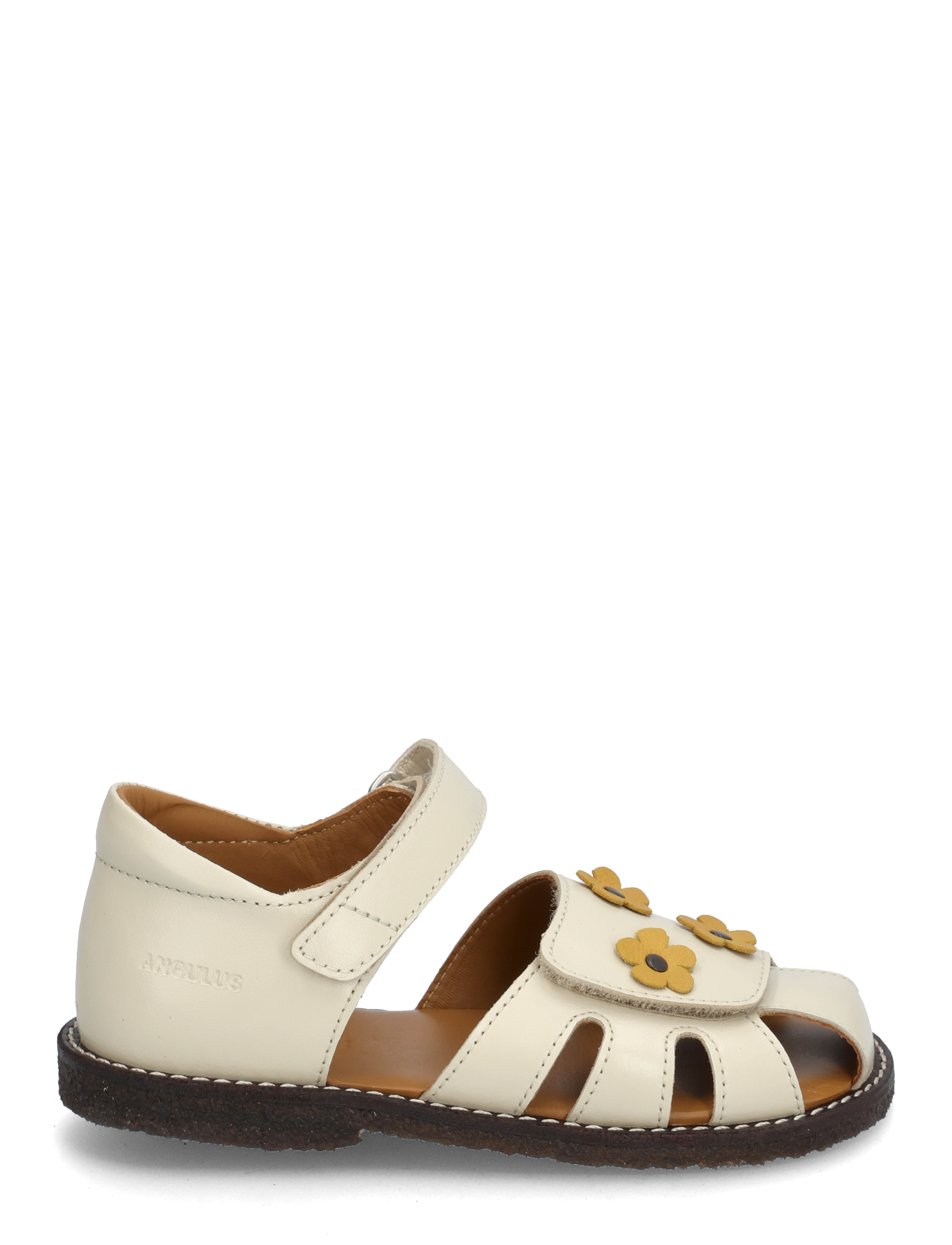 ANGULUS - Sandals - flat  - closed toe - suvised sooduspakkumised - 1502/2713 buttermilk/sun yello - 1