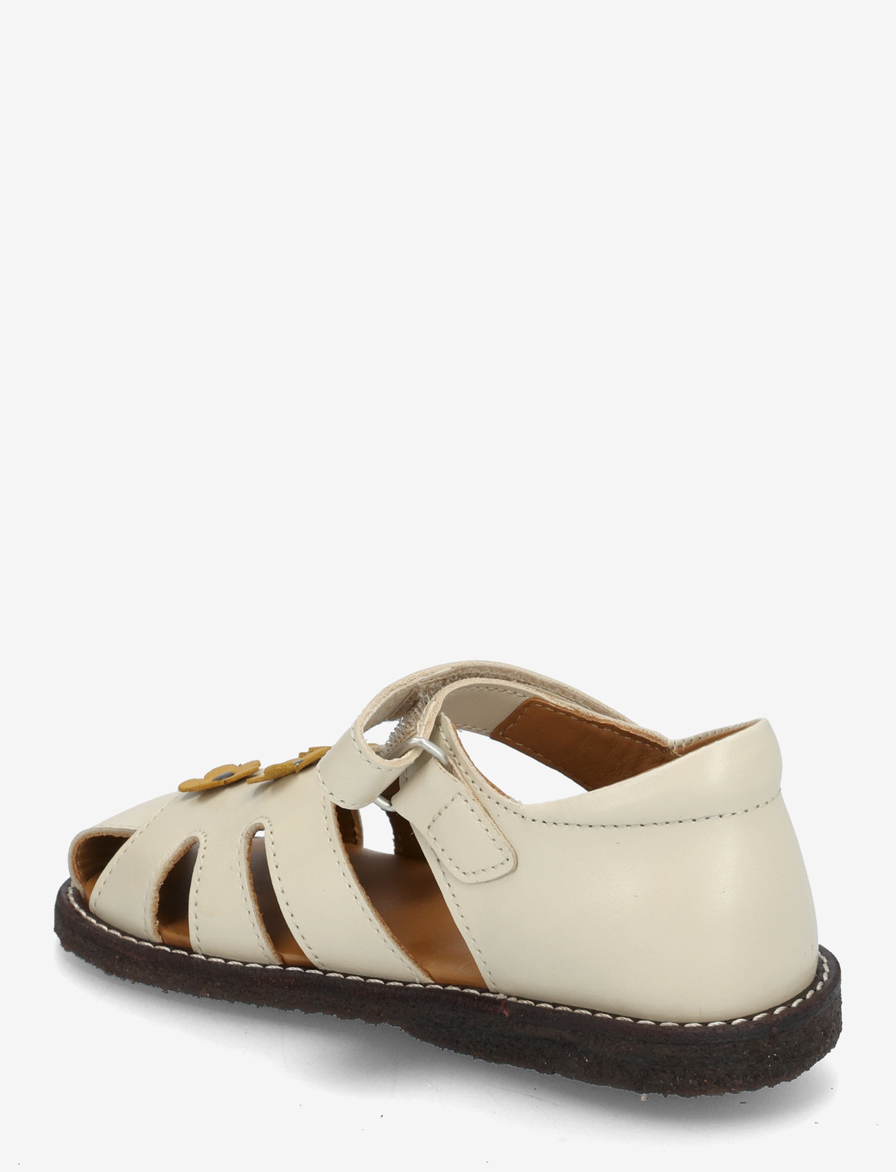 ANGULUS - Sandals - flat  - closed toe - sko - 1502/2713 buttermilk/sun yello - 2