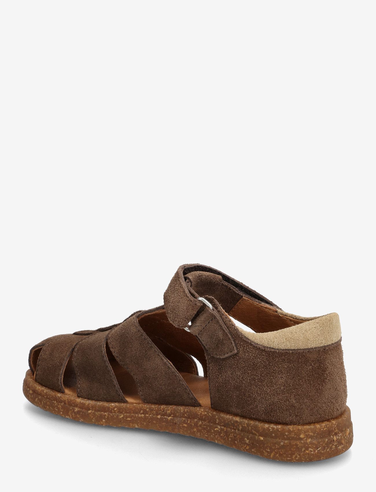 ANGULUS - Sandals - flat  - closed toe - sko - 1780/2217 dark taupe/sand - 3