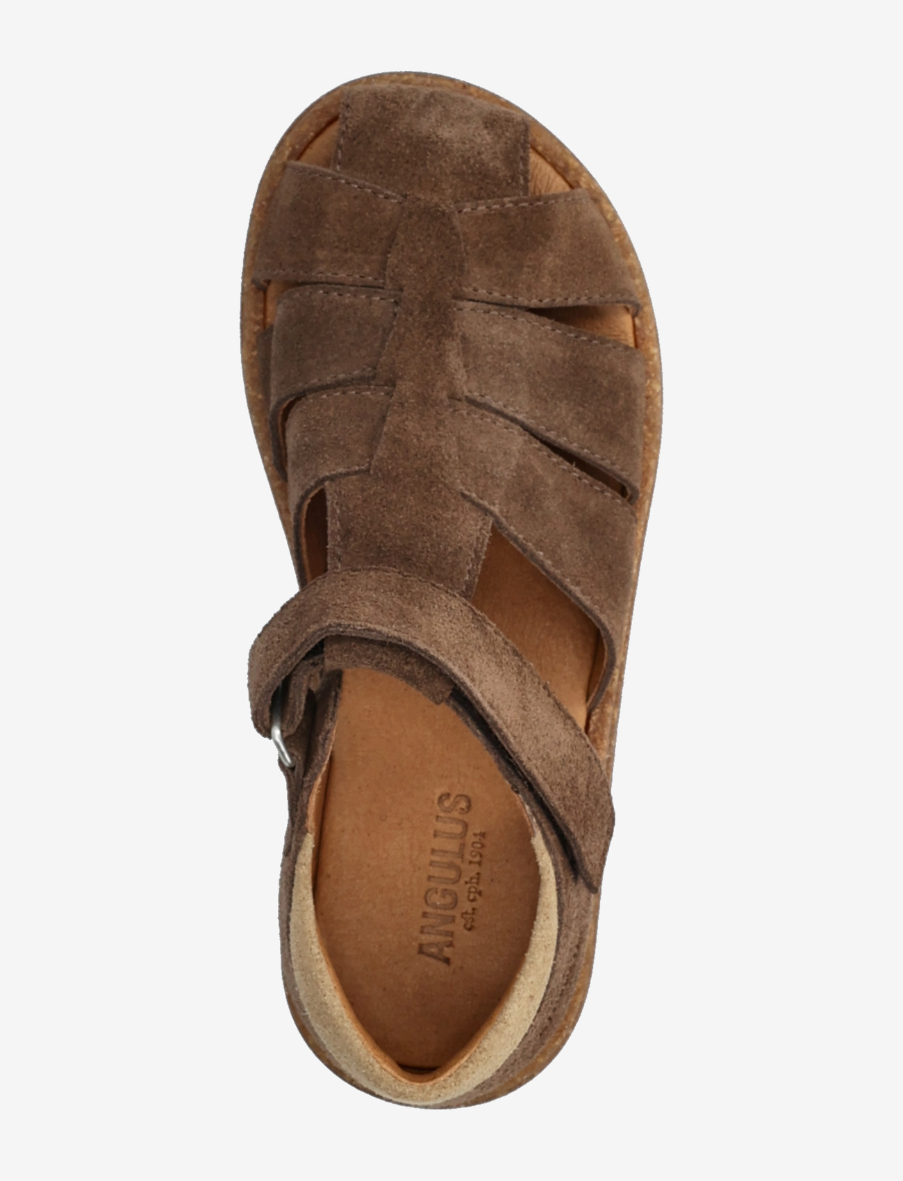ANGULUS - Sandals - flat  - closed toe - sko - 1780/2217 dark taupe/sand - 4