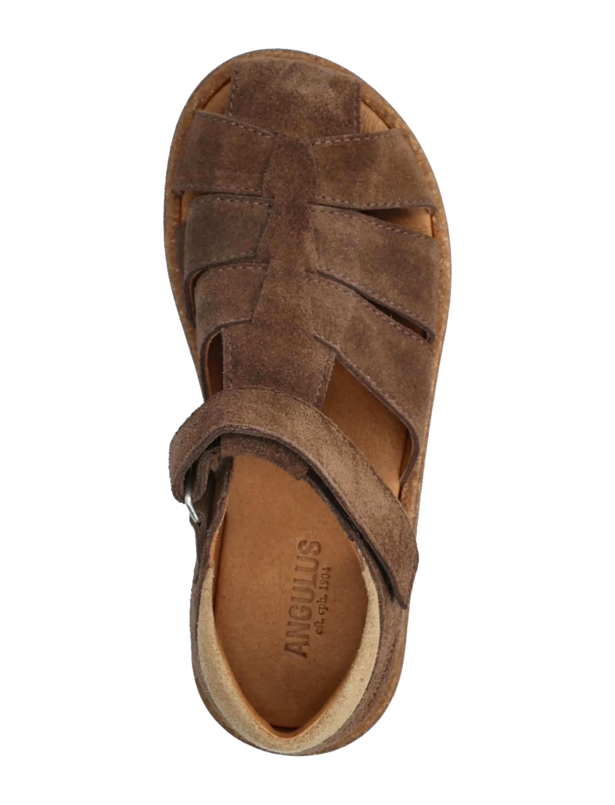 ANGULUS - Sandals - flat - closed toe - schuhe - 1780/2217 dark taupe/sand - 4