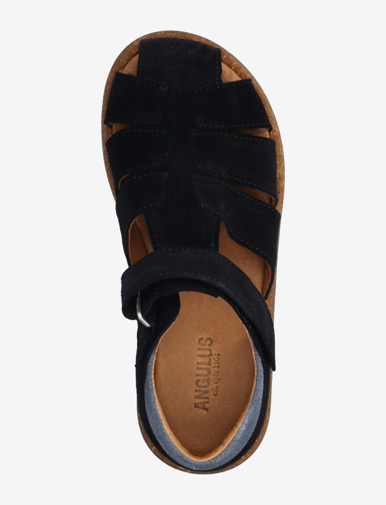 ANGULUS - Sandals - flat  - closed toe - sko - 1778/2734 navy/blue fog - 3