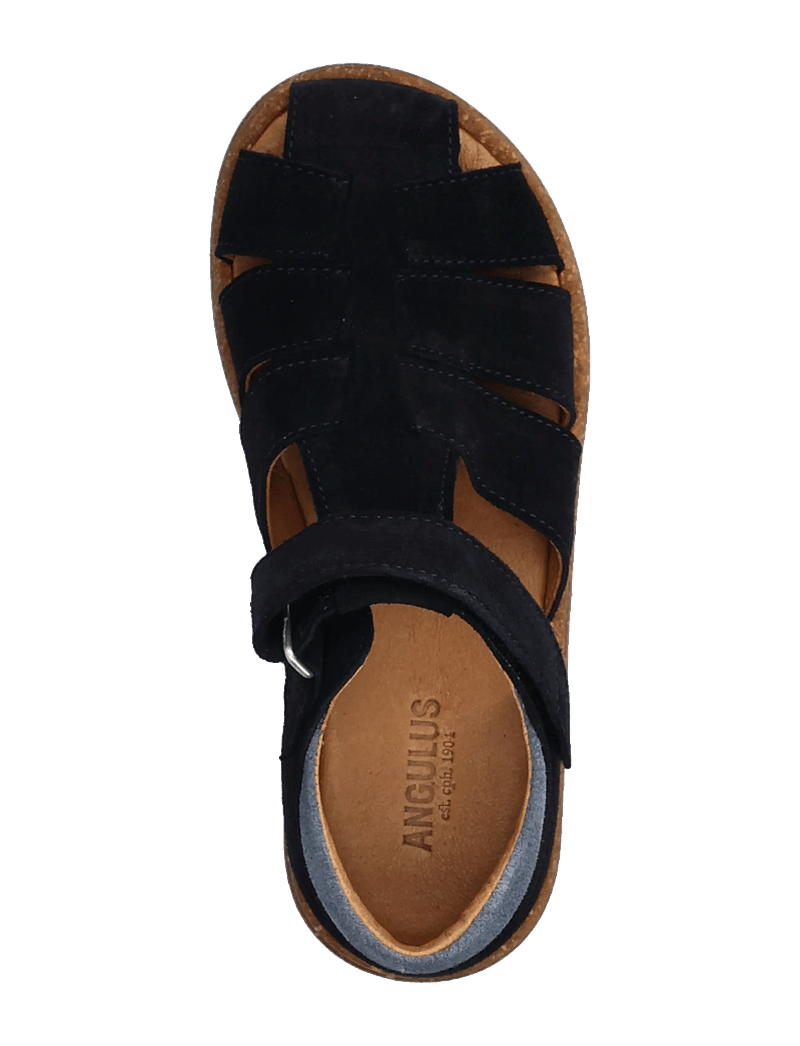 ANGULUS - Sandals - flat - closed toe - sko - 1778/2734 navy/blue fog - 3