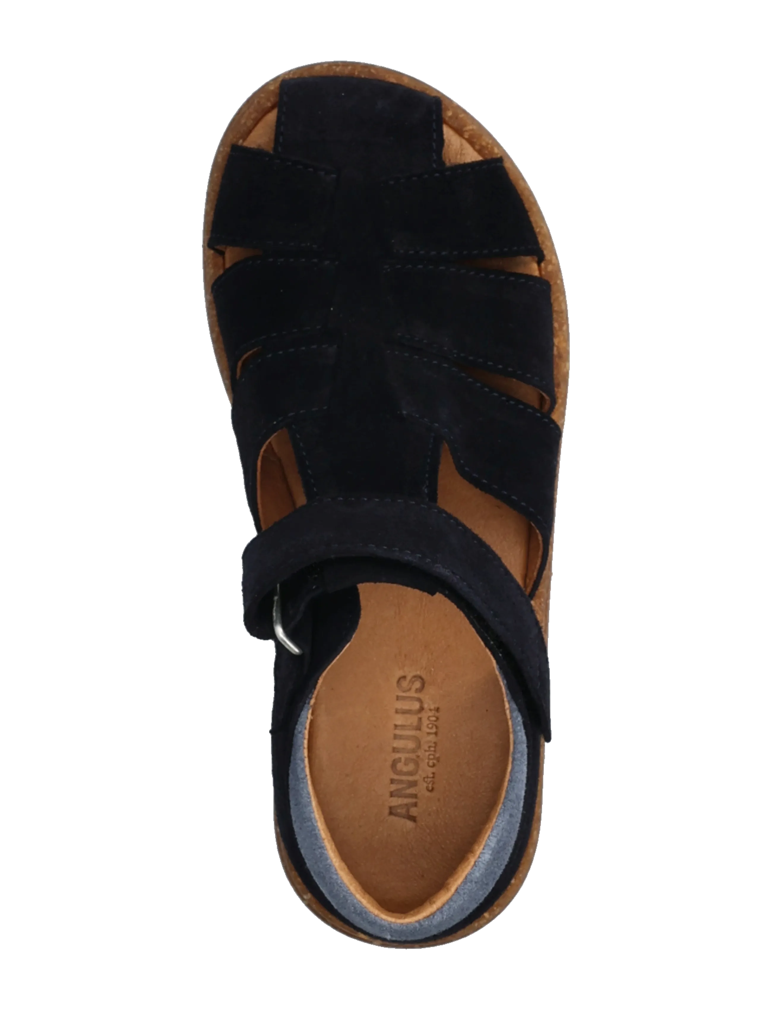 ANGULUS - Sandals - flat  - closed toe - skor - 1778/2734 navy/blue fog - 3