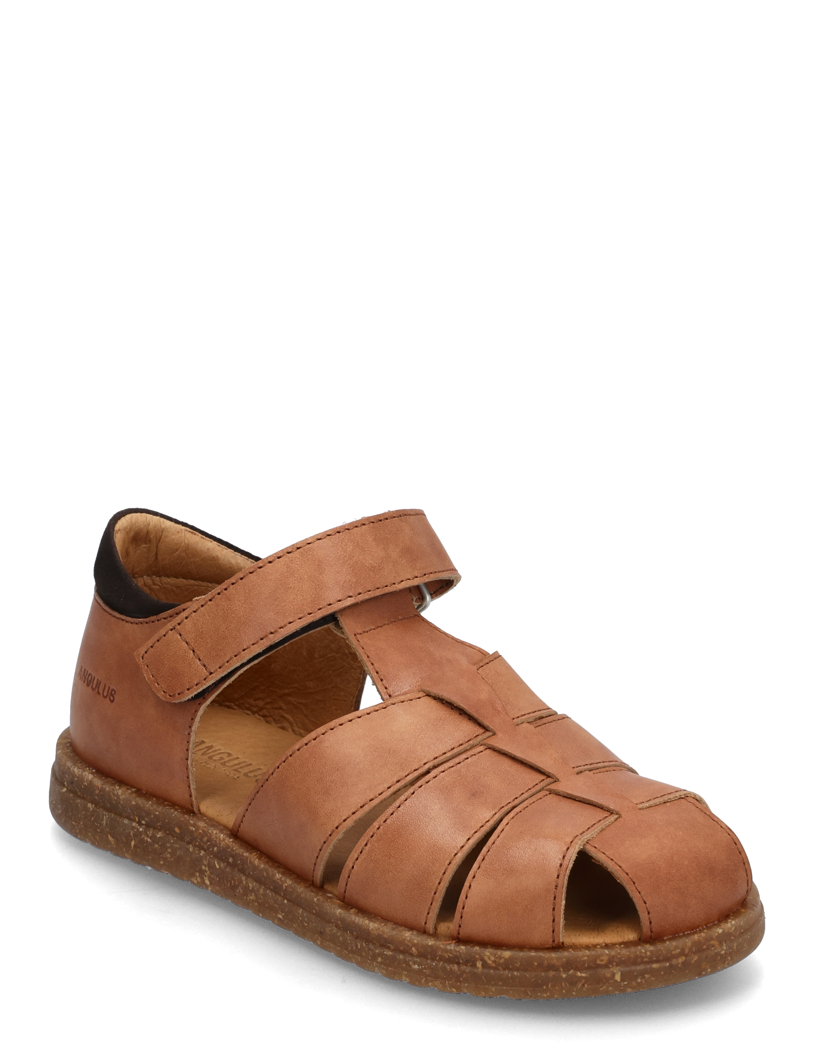 ANGULUS Sandals - Flat - Closed Toe, 30, Brown, Sommersko > Sandaler, Børn
