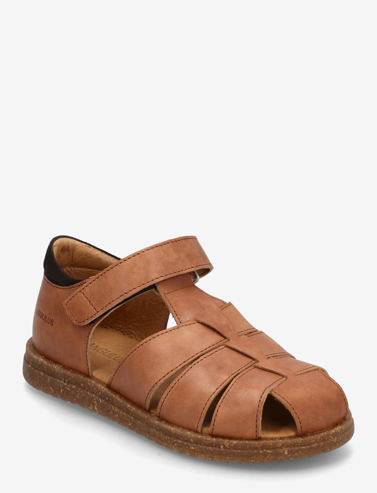 ANGULUS - Sandals - flat  - closed toe - skor - 1789/1779 tan/dark brown - 0