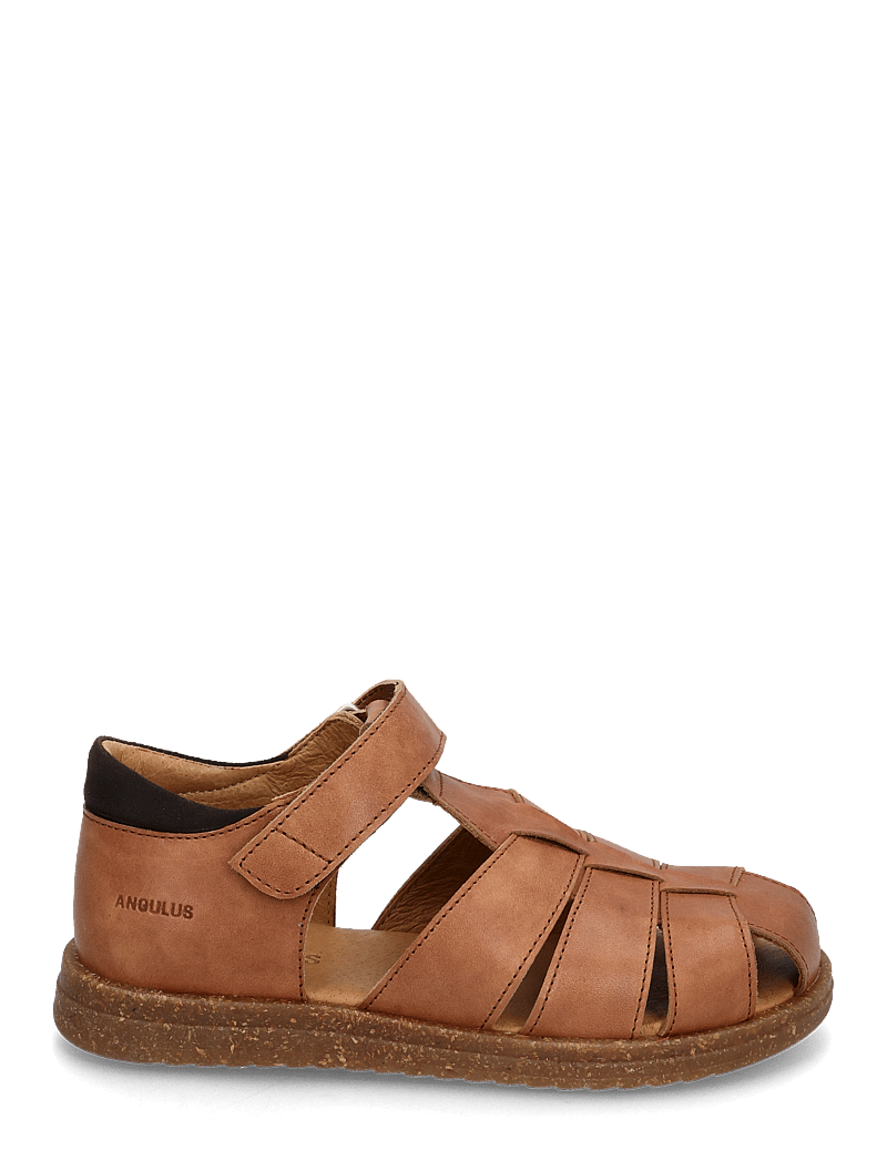 ANGULUS - Sandals - flat - closed toe - skor - 1789/1779 tan/dark brown - 1