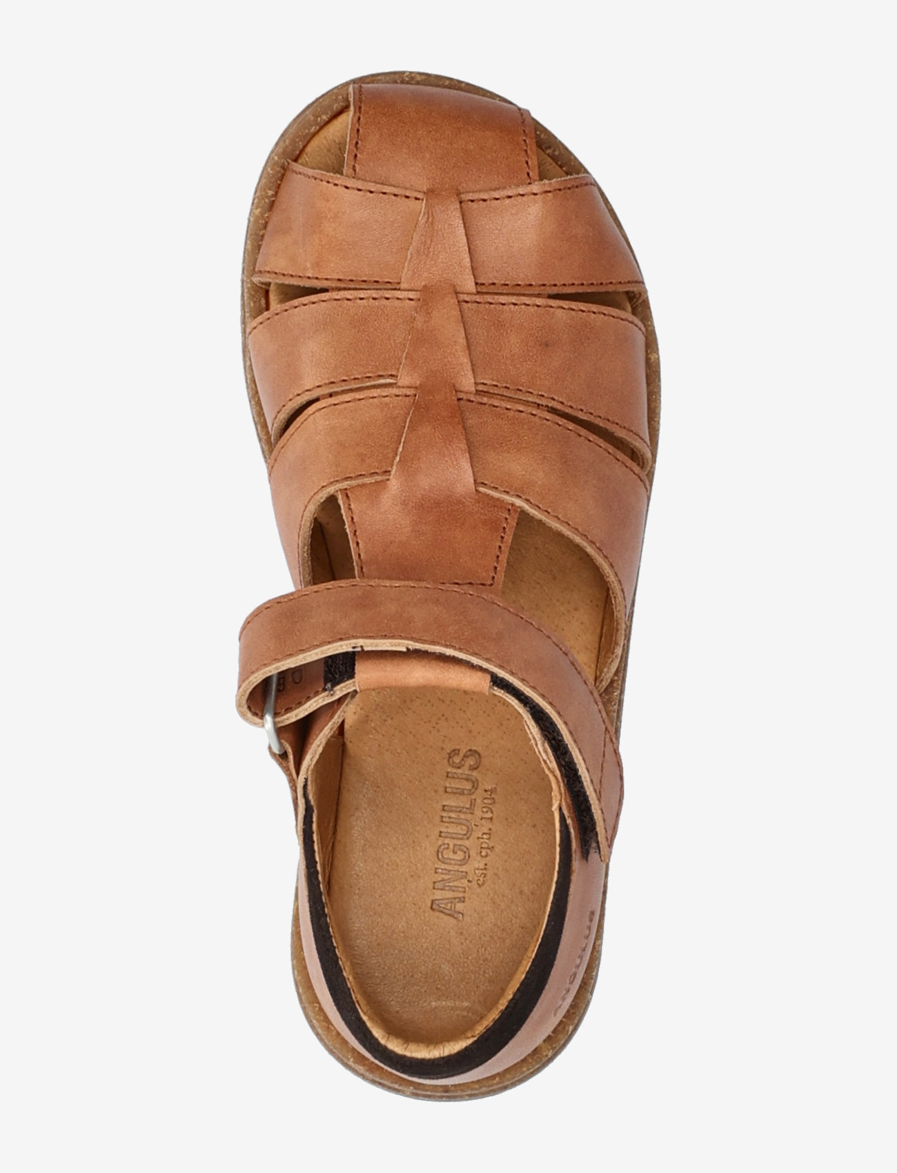 ANGULUS - Sandals - flat  - closed toe - skor - 1789/1779 tan/dark brown - 3