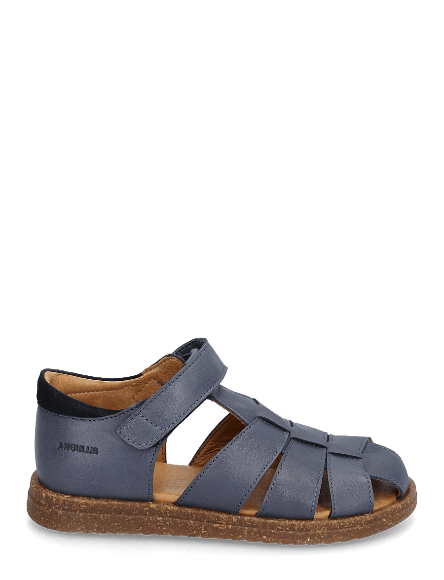 ANGULUS - Sandals - flat - closed toe - skor - 2722/1778 indigo/navy - 1