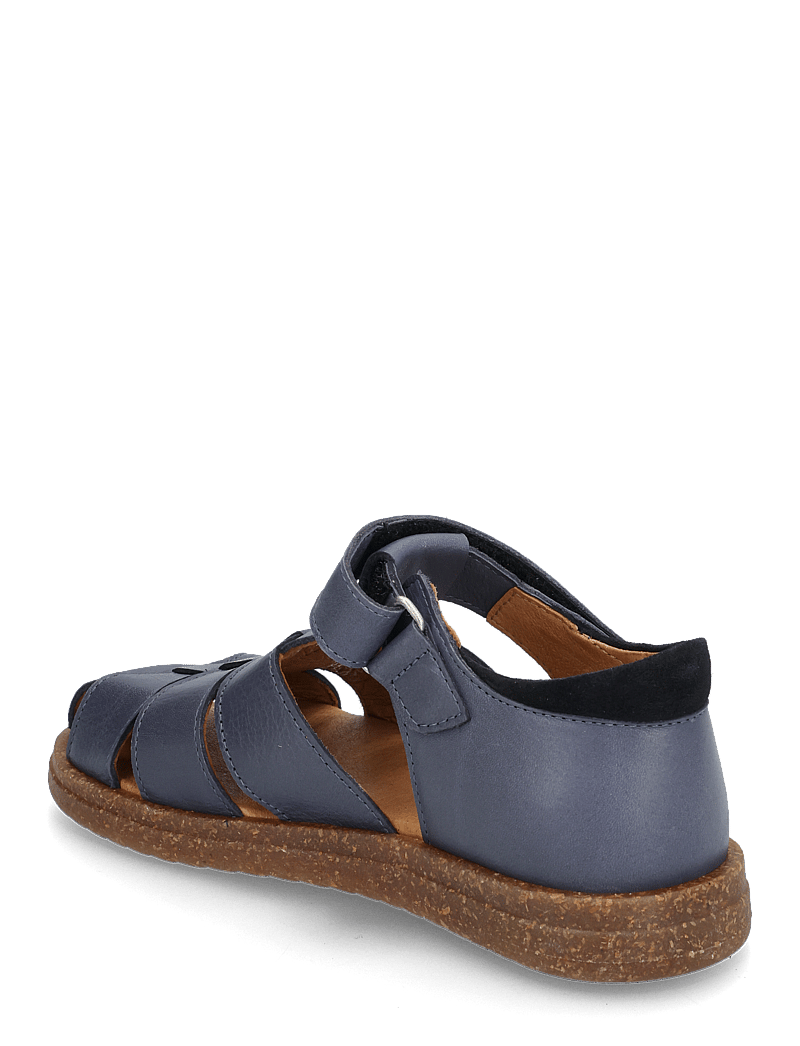 ANGULUS - Sandals - flat - closed toe - - sko - 2722/1778 indigo/navy - 2