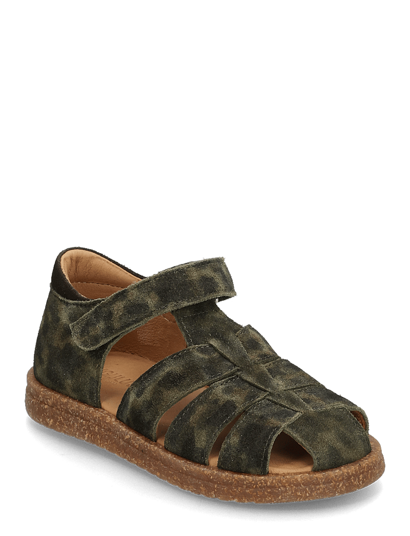 ANGULUS - Sandals - flat - closed toe - sko - 3608/1779 marshland print/dark - 0
