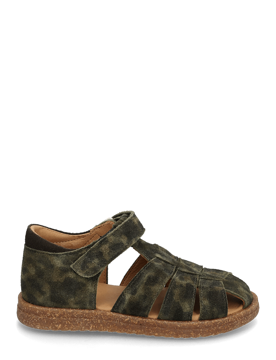 ANGULUS - Sandals - flat - closed toe - schuhe - 3608/1779 marshland print/dark - 1