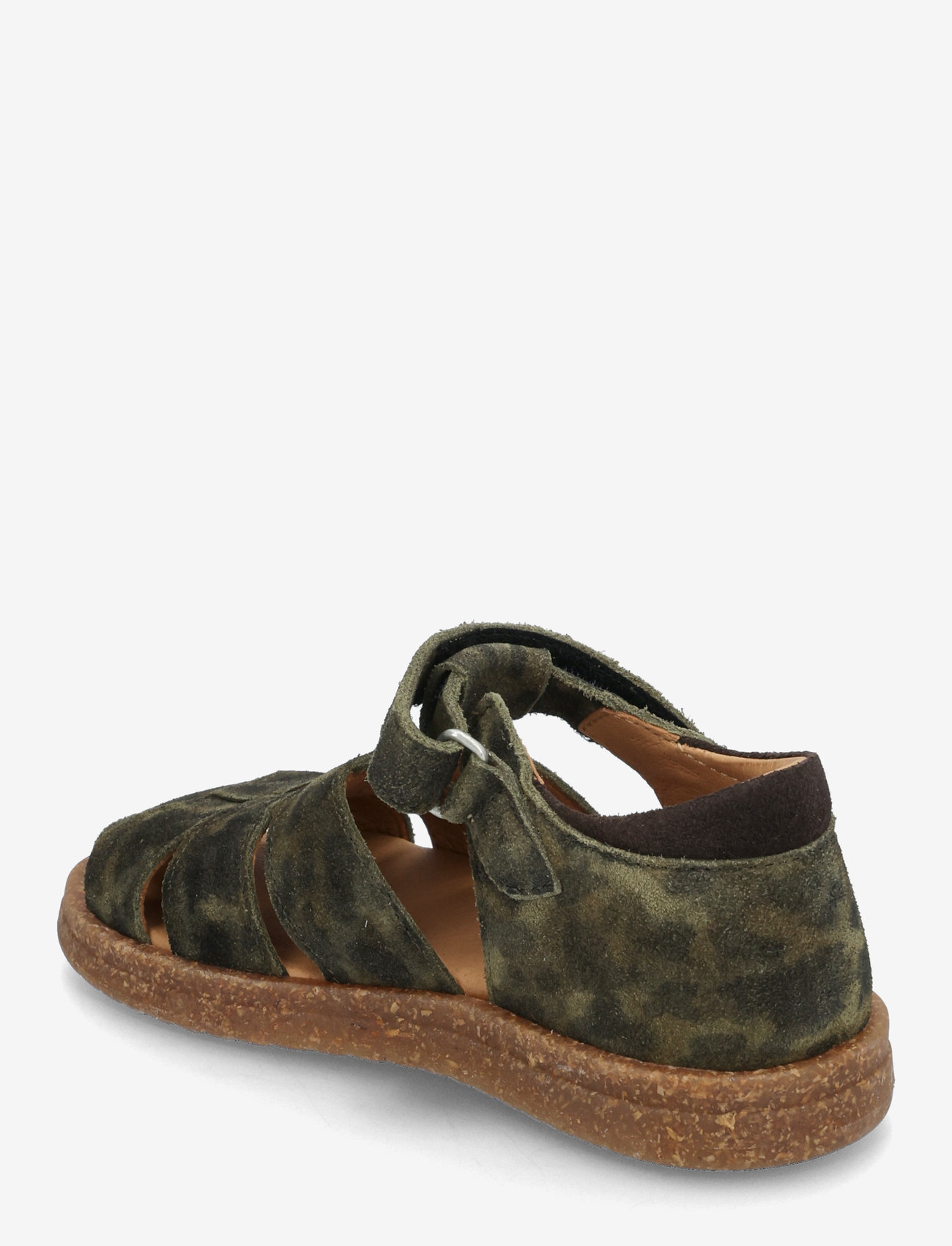 ANGULUS - Sandals - flat  - closed toe - lapset - 3608/1779 marshland print/dark - 2