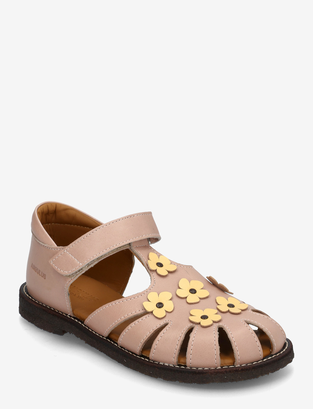 ANGULUS - Sandals - flat  - closed toe - geburtstagsgeschenke - 3203/2713 rosebud/mellow yello - 0