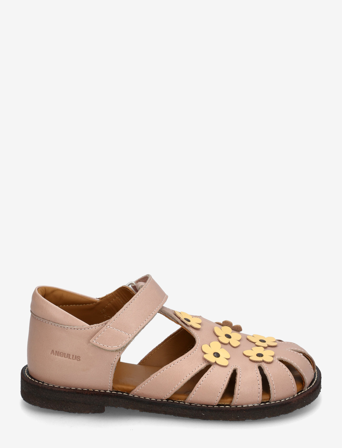 ANGULUS - Sandals - flat  - closed toe - geburtstagsgeschenke - 3203/2713 rosebud/mellow yello - 1