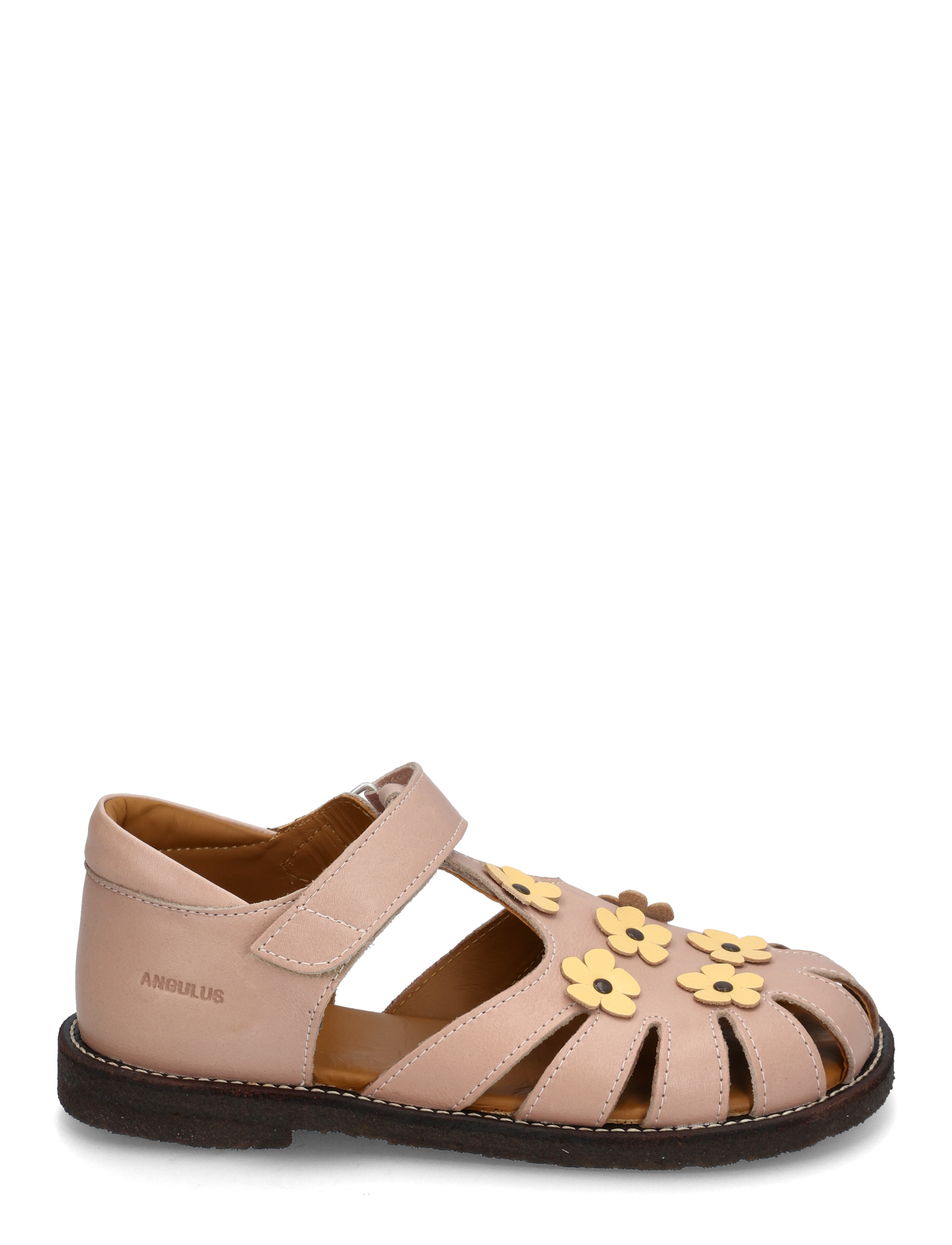 ANGULUS - Sandals - flat  - closed toe - sommerschnäppchen - 3203/2713 rosebud/mellow yello - 1
