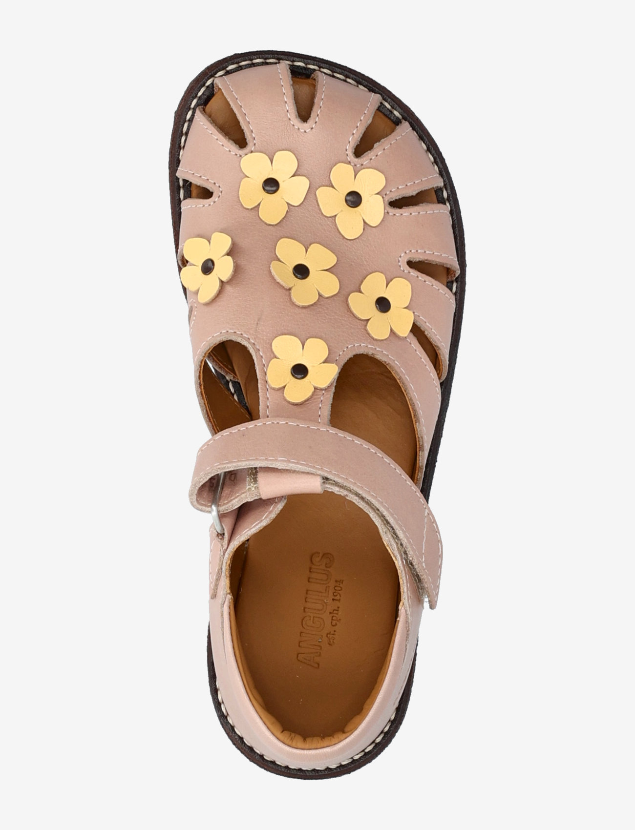 ANGULUS - Sandals - flat  - closed toe - geburtstagsgeschenke - 3203/2713 rosebud/mellow yello - 3