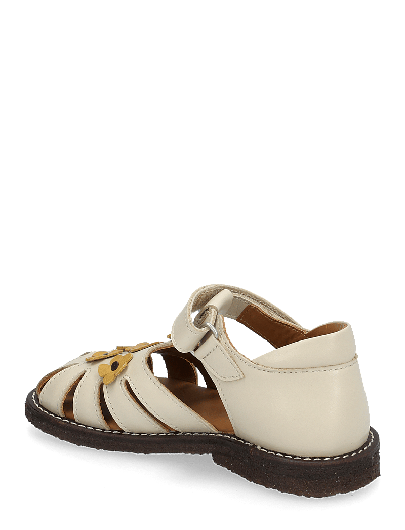 ANGULUS - Sandals - flat - closed toe - sko - 1502/2713 buttermilk/sun yello - 2
