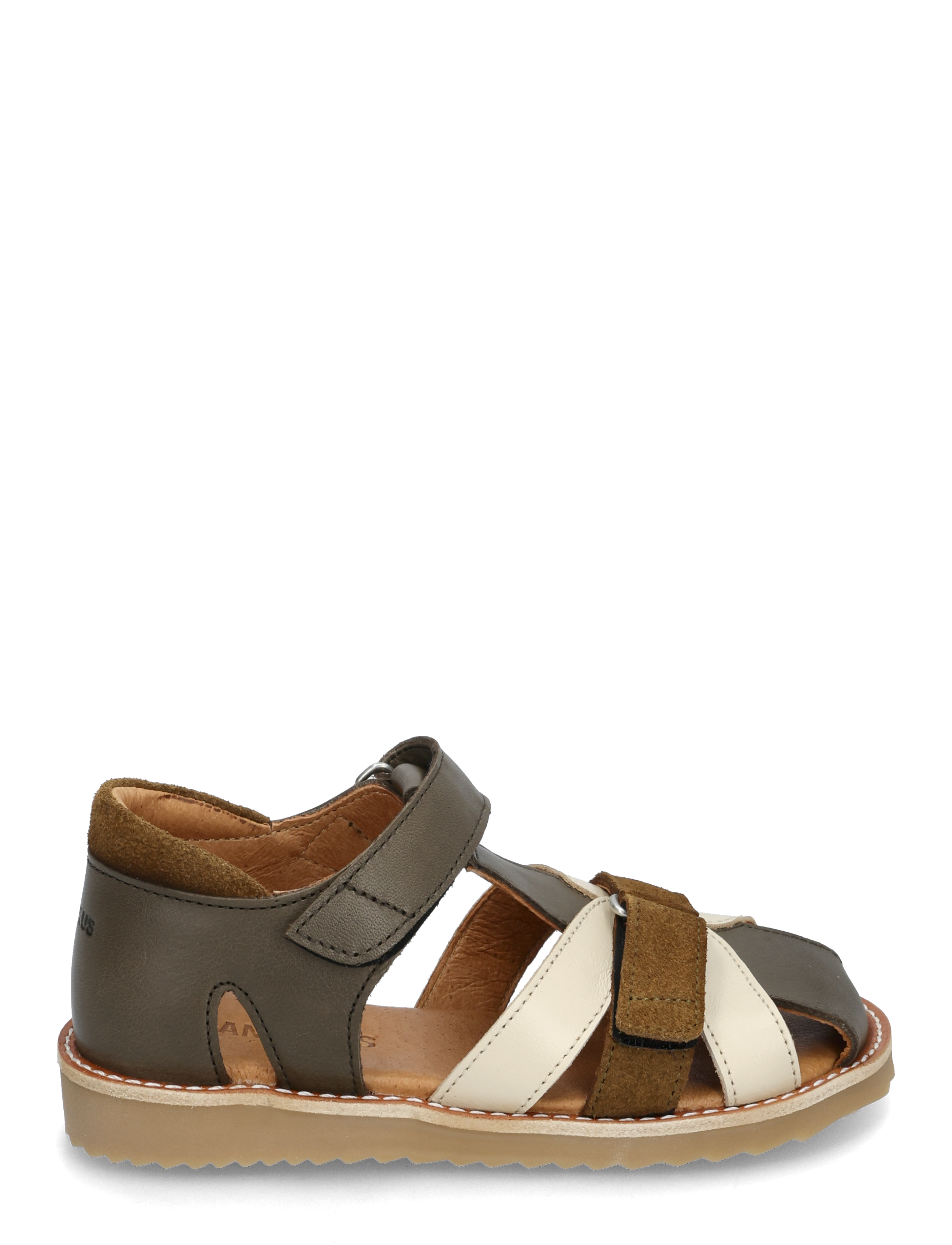 ANGULUS - Sandals - flat  - closed toe - skor - 3207/1502/2209 forrest/butterm - 1