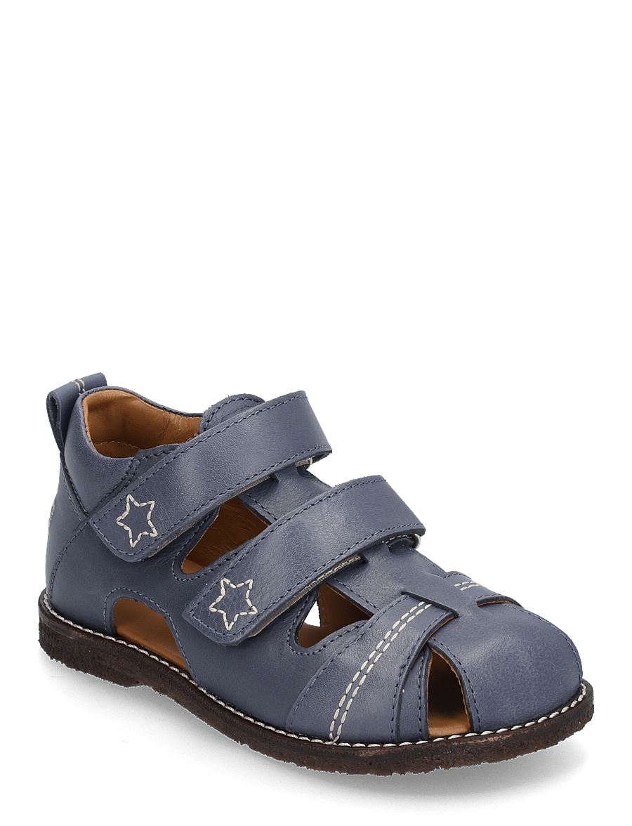 ANGULUS - Sandals - flat - closed toe - skor - 2722 indigo - 0