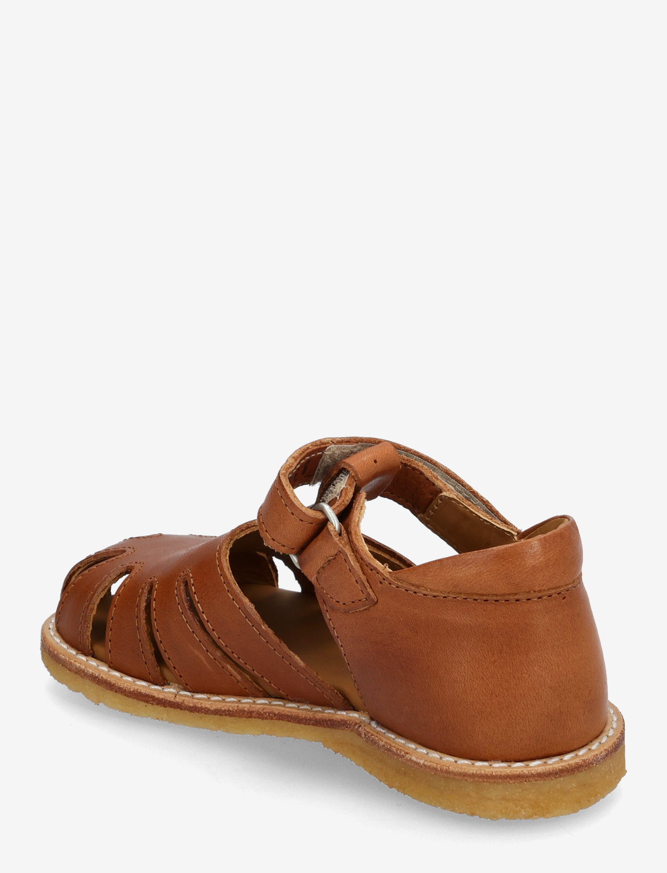 ANGULUS - Sandals - flat  - closed toe - skor - 1545 cognac - 2