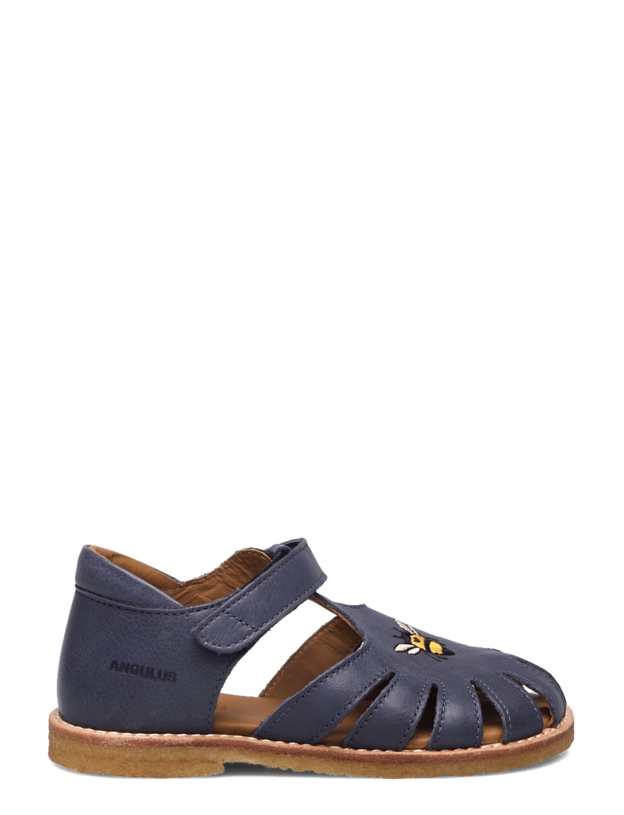 ANGULUS - Sandals - flat - closed toe - kingad - 2722 indigo - 1