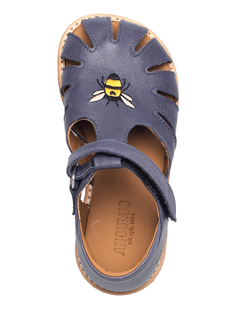 ANGULUS - Sandals - flat - closed toe - schuhe - 2722 indigo - 3