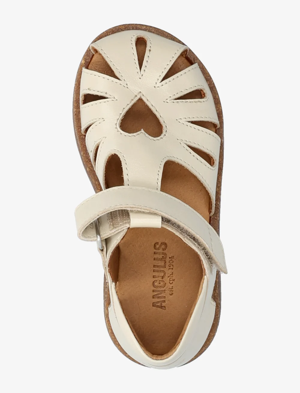 ANGULUS - Sandals - flat  - closed toe - shoes - 1502 buttermilk - 3