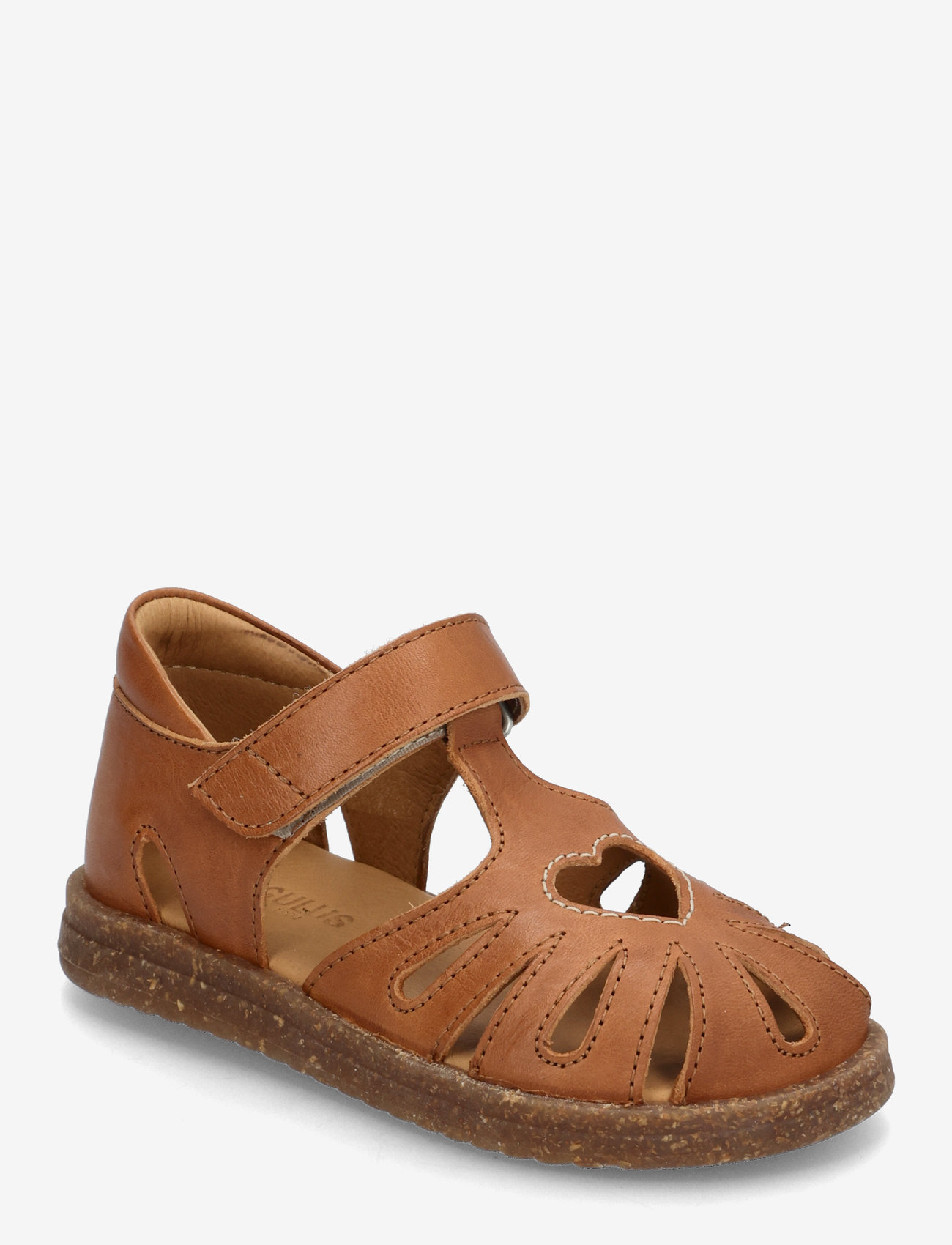 ANGULUS - Sandals - flat  - closed toe - sünnipäevakingitused - 1545 cognac - 0