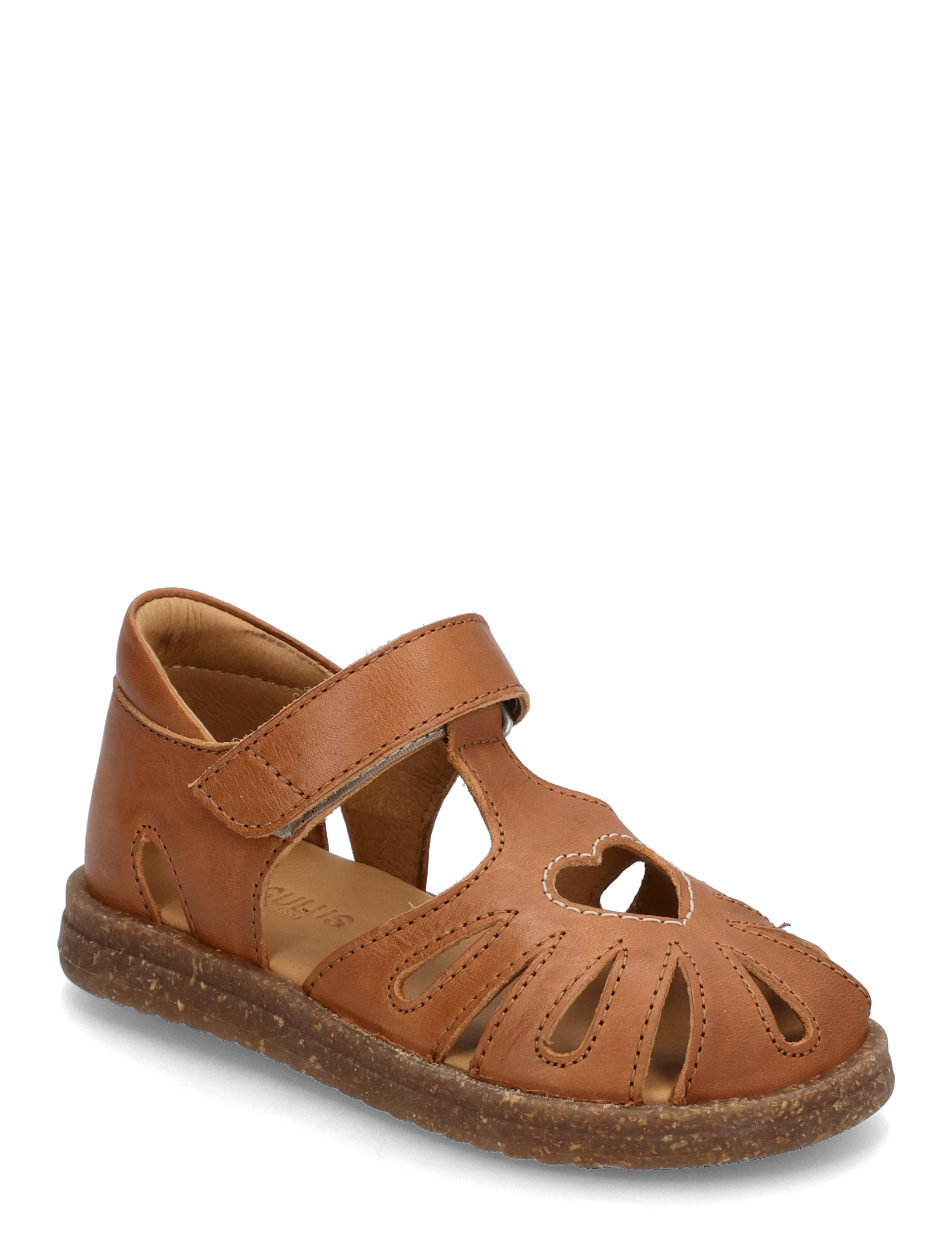 ANGULUS Sandals - flat  - closed toe - Sko - 1545 COGNAC / brown