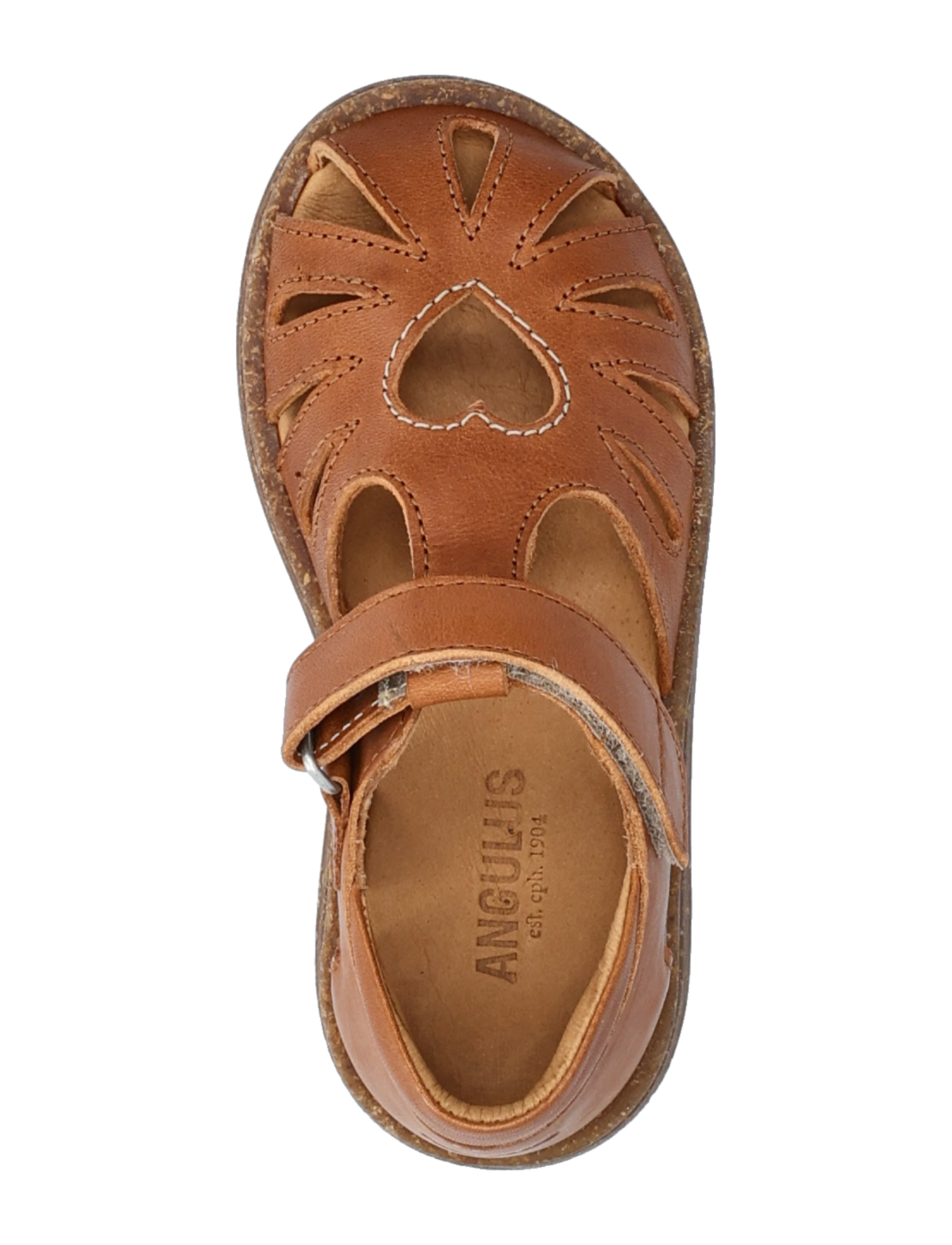 ANGULUS - Sandals - flat  - closed toe - 1545 cognac - 3